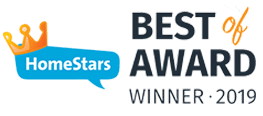 HomeStars Best Award Winner 2019