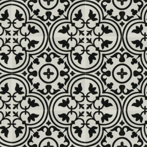 Hydraulic tile black
