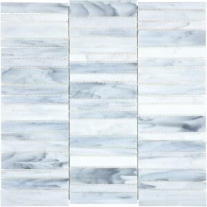 Carrara random stacked mosaics