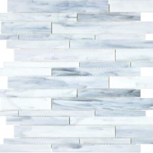 Carrara random strip mosaics
