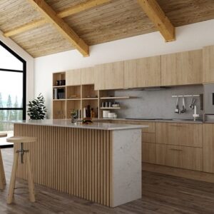 Vicostone Valley White Kitchen