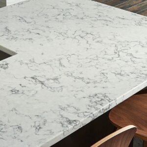 blanca arabescato quartz surface