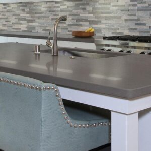 Iced Gray Quartz Surface