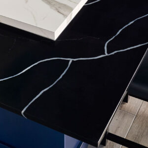 Marquina Midnight Quartz Surface