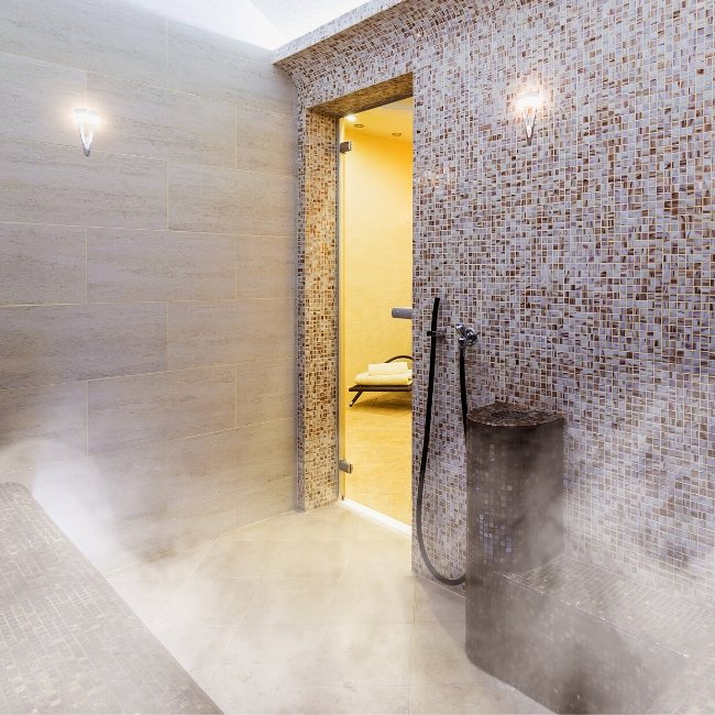 tile flooring for sauna