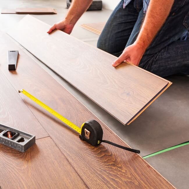 flooring installer in Scarborough home