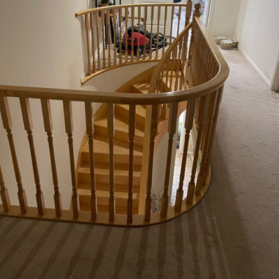 Image depicts old floors from a laminate flooring installation project in Mississauga, Ontario.