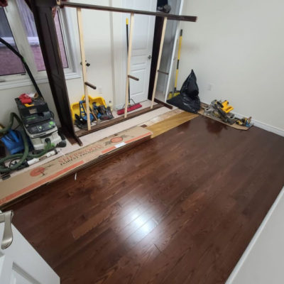 solid hardwood installation in mississauga