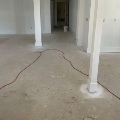 vinyl and carpet installation project in nobleton