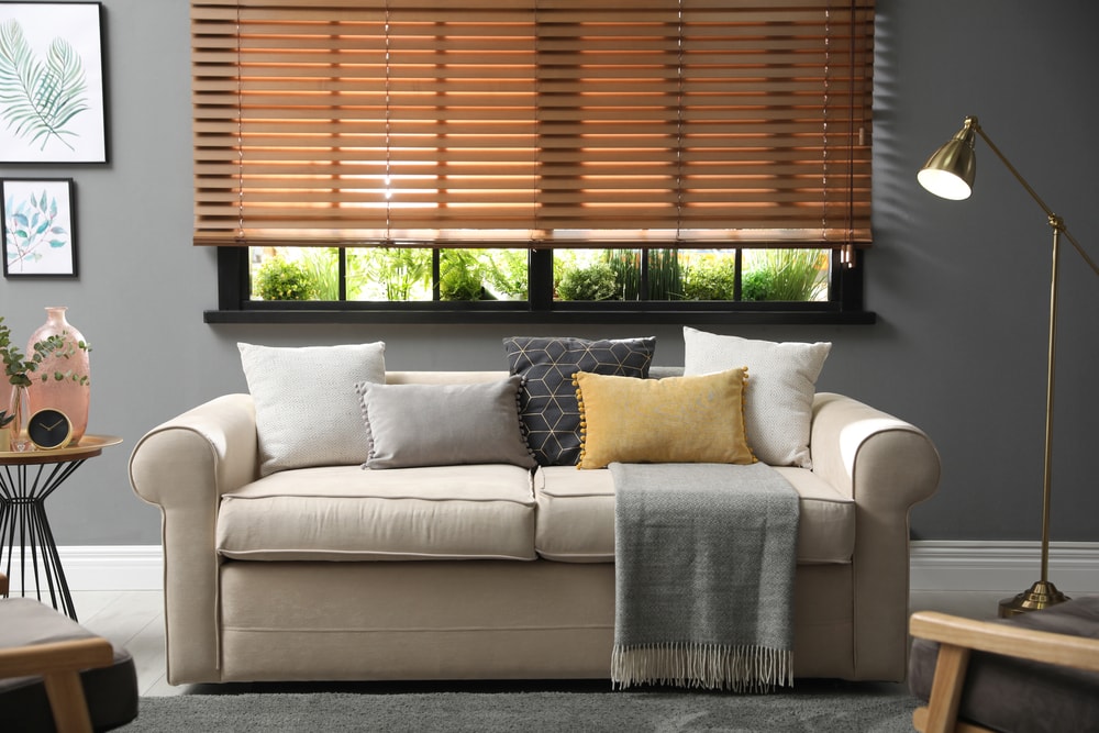 living room blinds