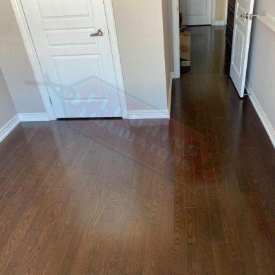 hardwood installation in toronto home