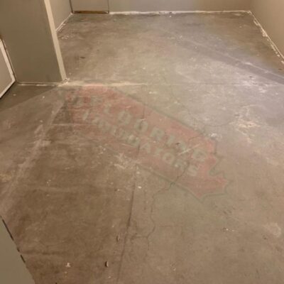 installing vinyl in north york basement01
