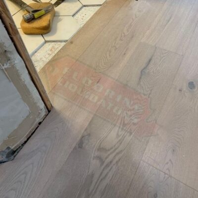 installing engineered hardwood in scarborough home02