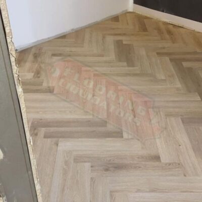 richmond hill office vinyl click installation