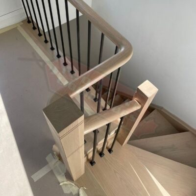 installing engineered hardwood on upper floor