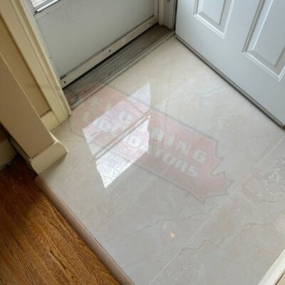 tile floor installation throughout home