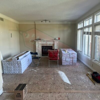 installing engineered hardwood bright home