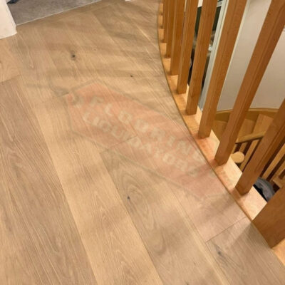 replacing carpet floor with engineered hardwood