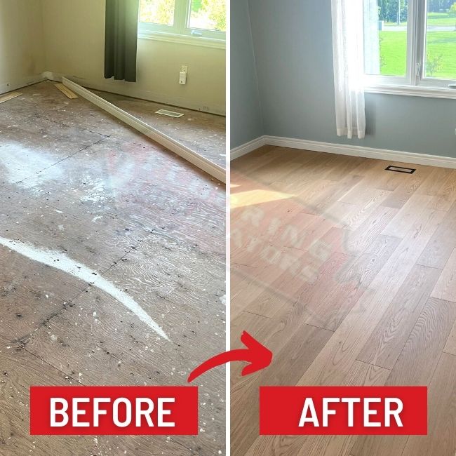installing engineered hardwood vaughan