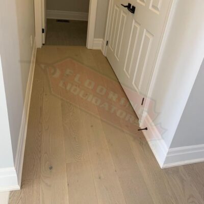 modern home engineered hardwood installation