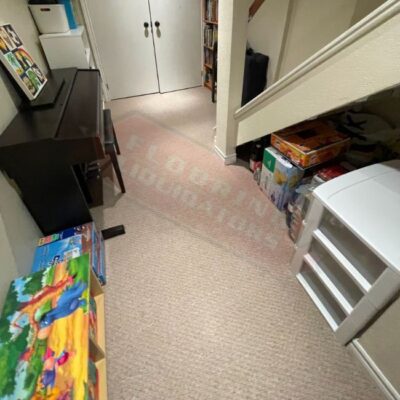 replacing basement flooring in townhouse