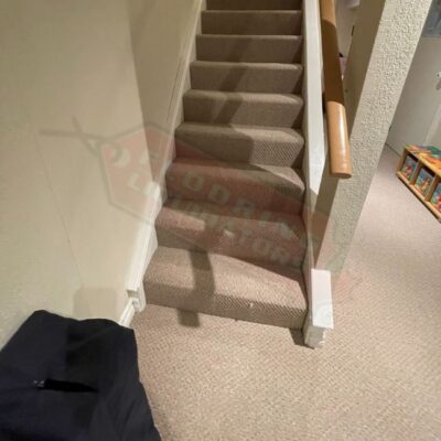 replacing townhouse flooring in basement