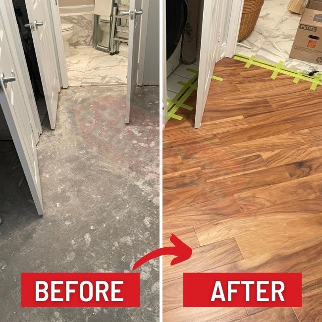 tile store whitby provides engineered hardwood installation