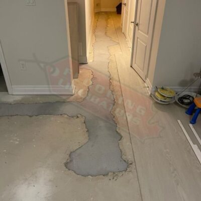 vinyl click installation in basement