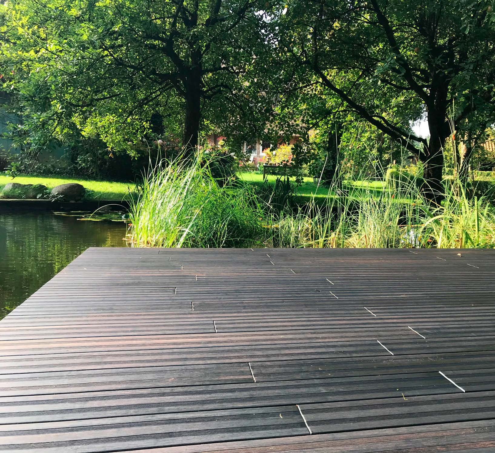 Ambooo - German Engineered Bamboo Decking Boards Espresso 3/4" Ambooo - German Engineered Bamboo Decking Boards Espresso 3/4"