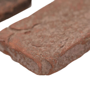 noble red clay brick herringbone edge