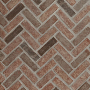 noble red clay brick herringbone variations