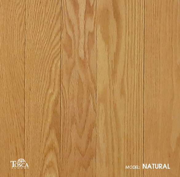 TOSCA - RED OAK - 4 1⁄4" - SOLID HARDWOOD TOSCA - RED OAK - 4 1⁄4" - SOLID HARDWOOD