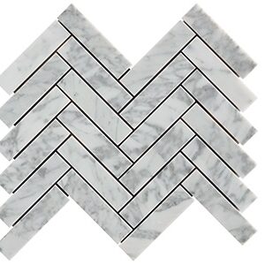 Carrara Herringbone