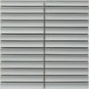 NESHADA - WHITE CONCAVE MATCHSTICK - 5/8" x 5.5" MOSAIC