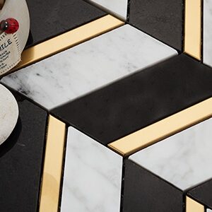 Aerial Black and Carrara