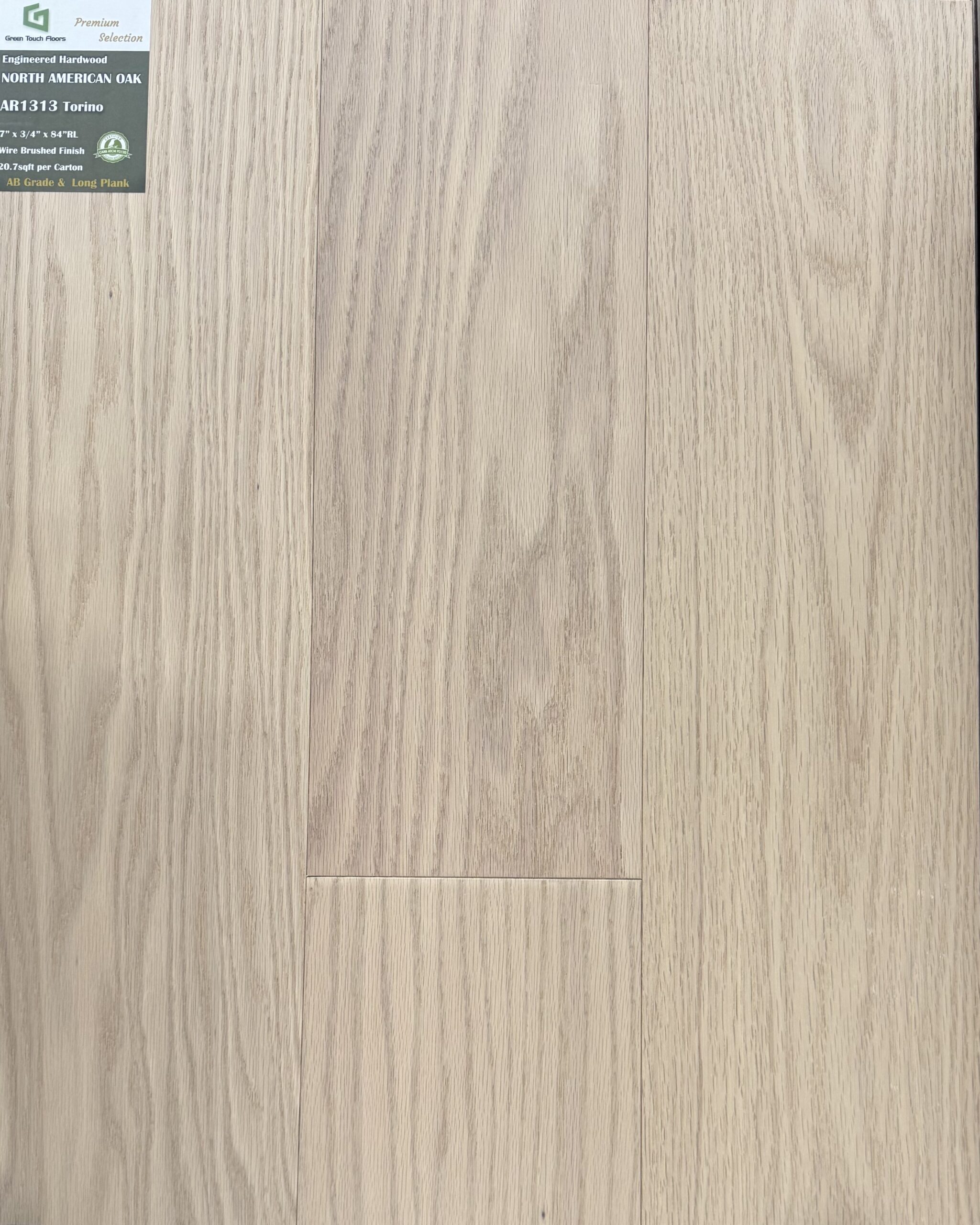 GREEN TOUCH - AMERICAN OAK - PREMIUM - 18MM - T&G ENGINEERED GREEN TOUCH - AMERICAN OAK - PREMIUM - 18MM - T&G ENGINEERED