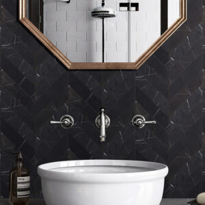 Nero Marquina Chevron