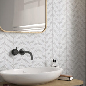 Thassos Herringbone