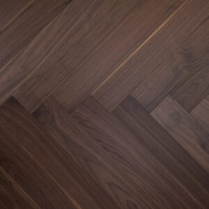 Black Walnut 5 Herringbone Collection Natural